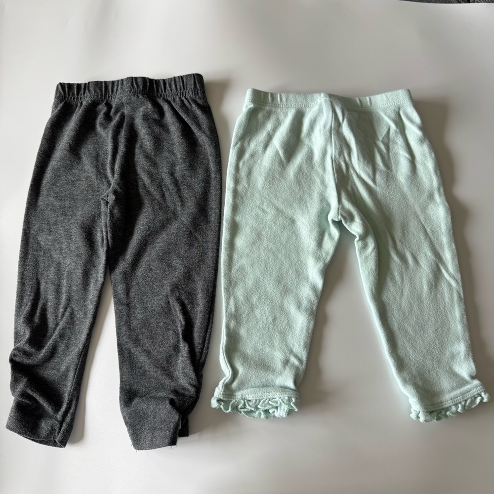 Bundle of Baby Girl Pants Size 12-18 Months Old Navy  Carter’s Gymboree Stripes - Picture 13 of 16